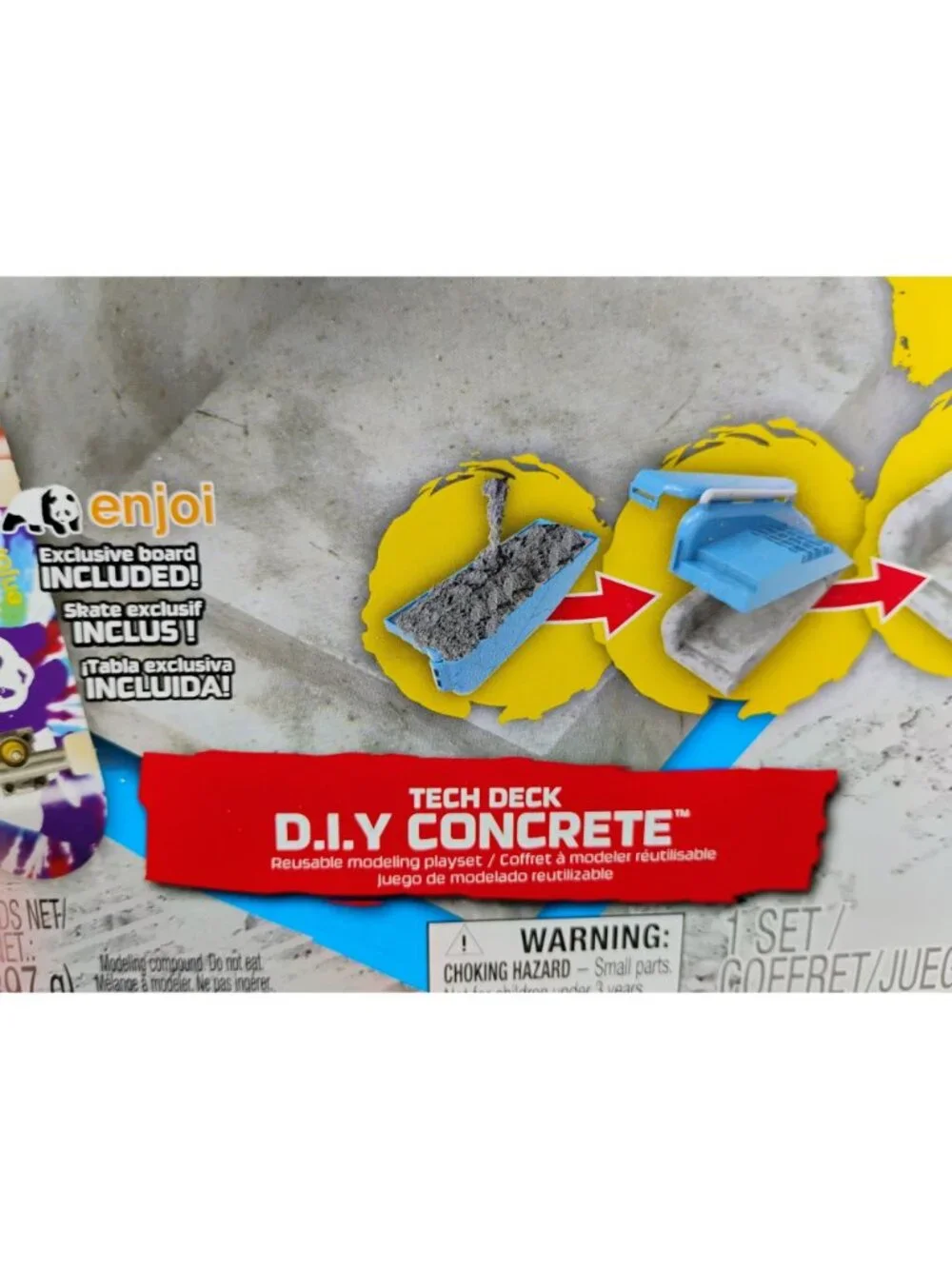 Tech Deck D.I.Y. Concrete Playset With Exclusive Skateboard